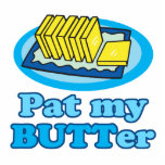 pat my butt butter funny food design pun photo sculptures