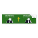 Pat Robertson Made Me Do It Bumper Sticker bumper stickers