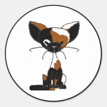 Patches the Cat Sticker (Meet the Mews)