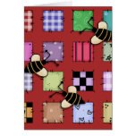 Patchwork and Bumble Bees cards