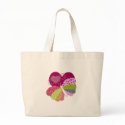 Patchwork Butterfly Heart bags