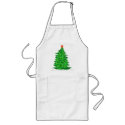 Patchwork Christmas Tree Apron