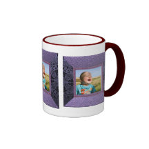 Patchwork Enthusiast Photo Frame Mug