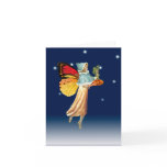 Patchwork Faerie Myrna Blank Notecard