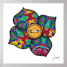 Patchwork Flower - 21 Posters