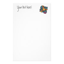 Patchwork Flower - 21 Stationery Design