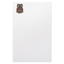 Patchwork Owl Stationery