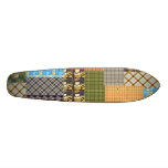 Patchwork & Plaid Skate Board Decks