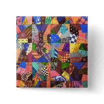 Patchwork Quilt Buttons