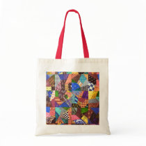 Patchwork Quilt Tote Bag