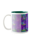 Patchwork Rose Collage mugs