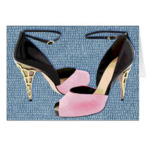 Patent Leather with Sculpted Metal Heel