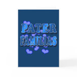 Pater Familias in Blue Tshirts, Hoodies, Gifts Card
