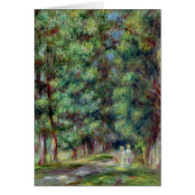 Path in a Wood, 1910 Card