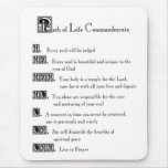 Path of Life Commandments Mouse Pads