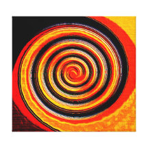 Path of Life Stretched Canvas Print