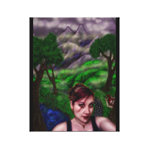 Path of the Vampire, small canvas Canvas Prints