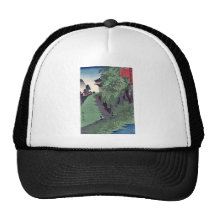 Path to Zenkoji Temple by Utagawa,Hiroshige Trucker Hat