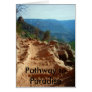 Pathway  to Paradise Greeting Card