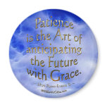 "Patience" Definition quote Motivational Magnet