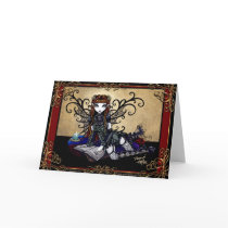 "Patience" Gothic Fairytale Card