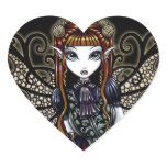 "Patience" Gothic Victorian Fairy Stickers
