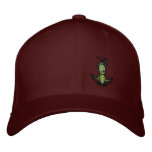 Patience, Grasshopper Hat embroidered hats