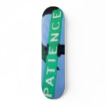 patience street sign skateboards