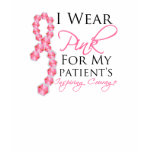 Patient's Inspiring Courage - Breast Cancer t-shirts