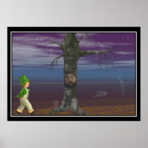 Patrick and the Tree Print