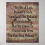 Patrick Henry: Right to Bear Arms Print