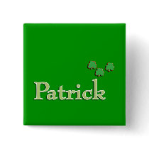 Patrick Irish Button or Badge