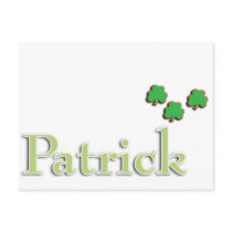 Patrick Postcard