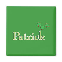 Patrick Square Magnet