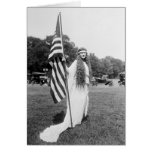 Patrioric 4th of July on the Ellipse, 1919 Greeting Card