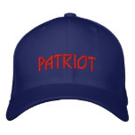 PATRIOT Embroidered Hat embroidered hats