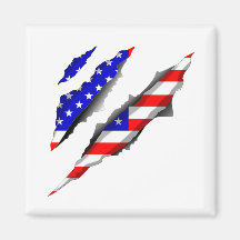 Patriot Fridge Magnet