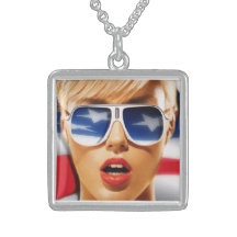 Patriot Girl Necklace