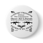 Patriot In Arms Buttons