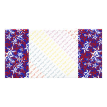 Patriot Stars custom Photo Cards
