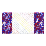 Patriot Stars custom photo cards