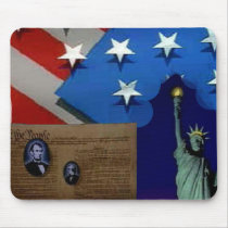 Patriotic America Mouse Pads
