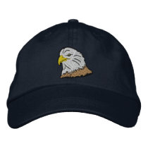 Patriotic American Eagle Cap Embroidered Baseball Cap