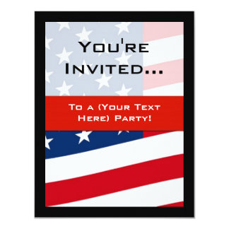 American Flag Invitations &amp; Announcements | Zazzle.co.uk