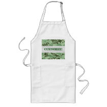 Patriotic Army Custom Green Camouflage Designs Aprons