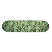 Patriotic Army Custom Green Camouflage Skateboard