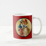 Patriotic_Boy and Girl_Mug