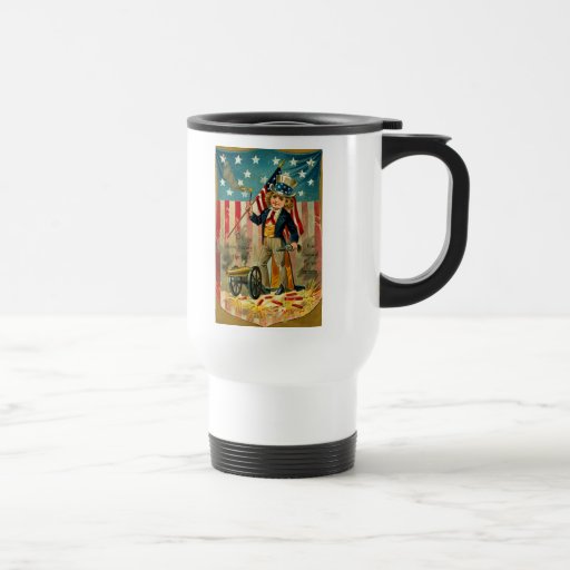 Patriotic Boy Travel Mug