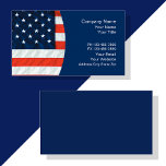 Patriotic Business Cards business cards