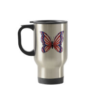 Patriotic Butterfly Mugs